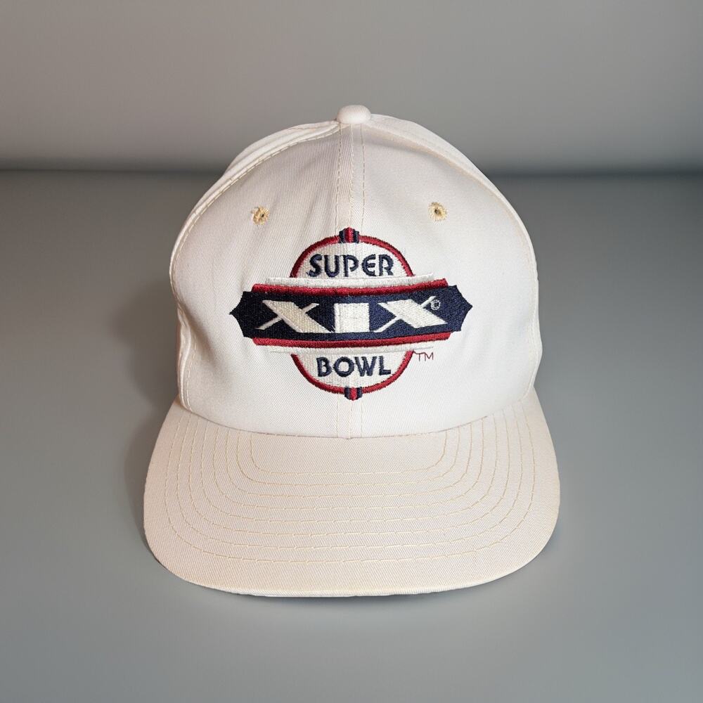 Vintage 80s Sports Specialties Super Bowl XIX Snapback Hat San Francisco 49ers